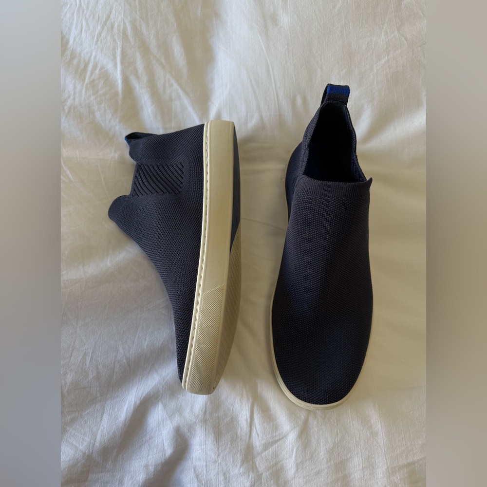 Rothy's | Women's 9 | Navy Blue Chelsea Boots Slip On Comfort Nightfall